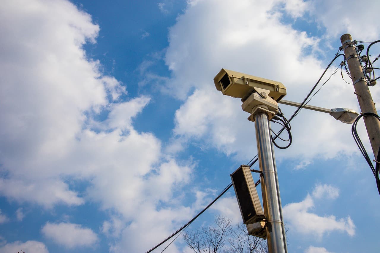 CCTV installation background